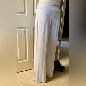 Elegant White Wide Leg Pants